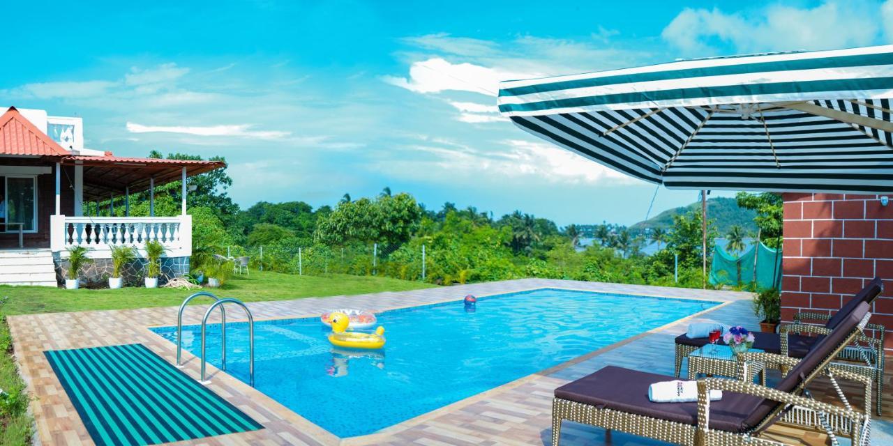 Spicy Mango Ocean Paradise - Luxurious Sea View Villa In Alibaug Christpada Екстериор снимка